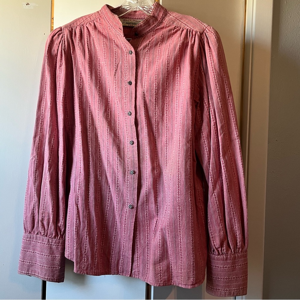 Women's Pink Button Down Shirt